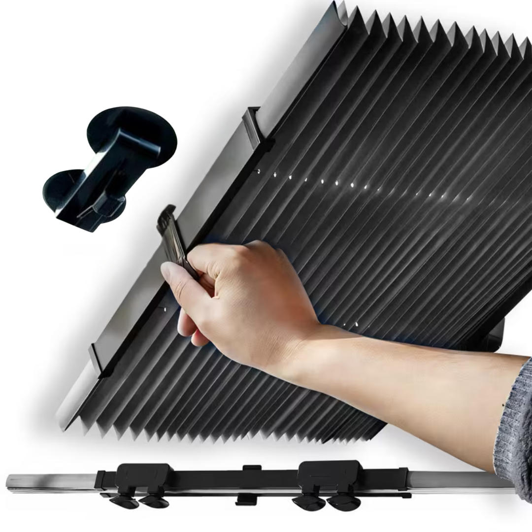 PARE-SOLEIL RÉTRACTABLE POUR PARE BRISE (Livraison 1500F)