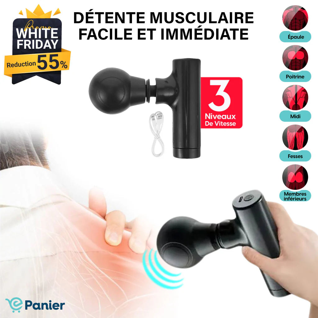 Mini pistolet de massage