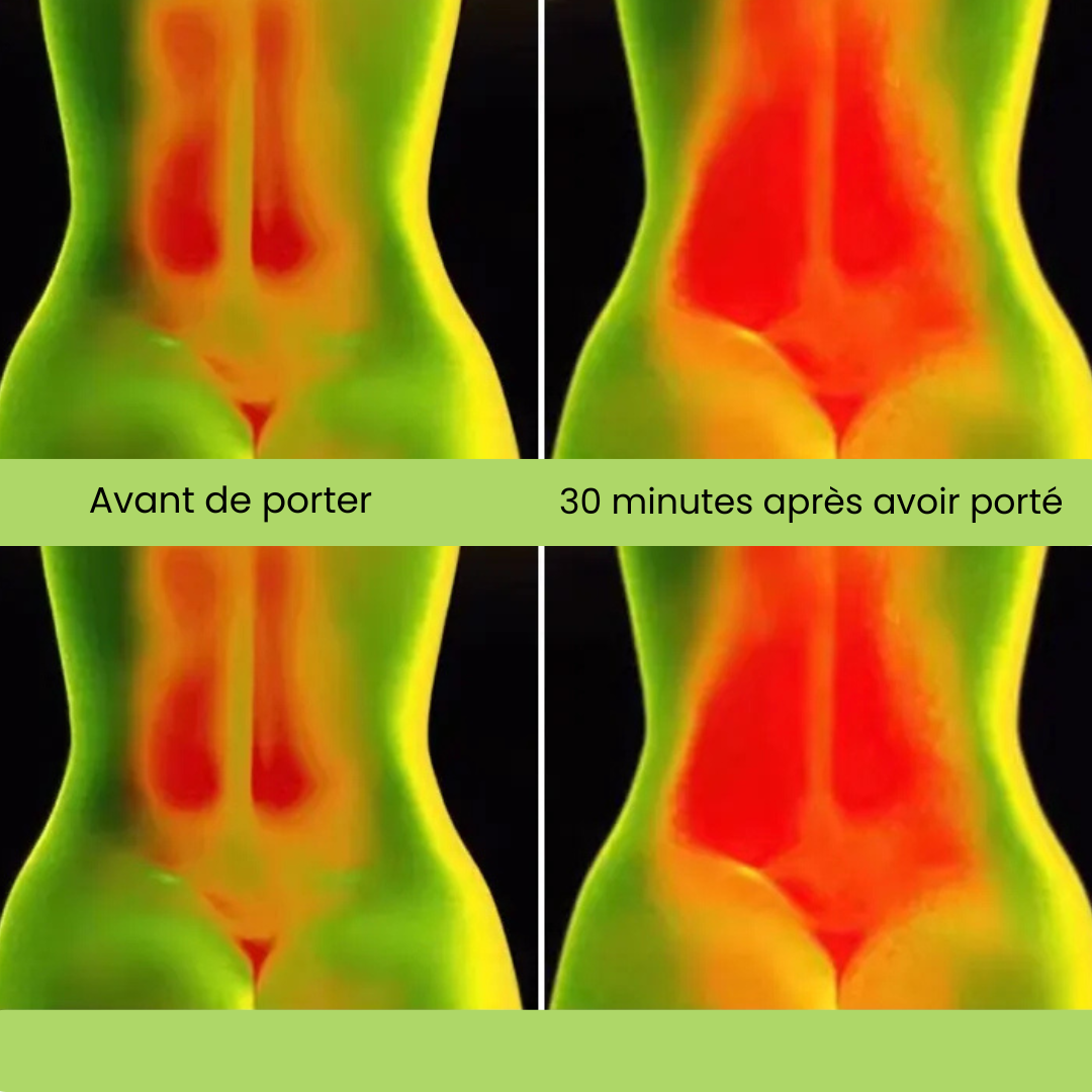 Ceinture chauffante pour douleur lombaire et dorsale