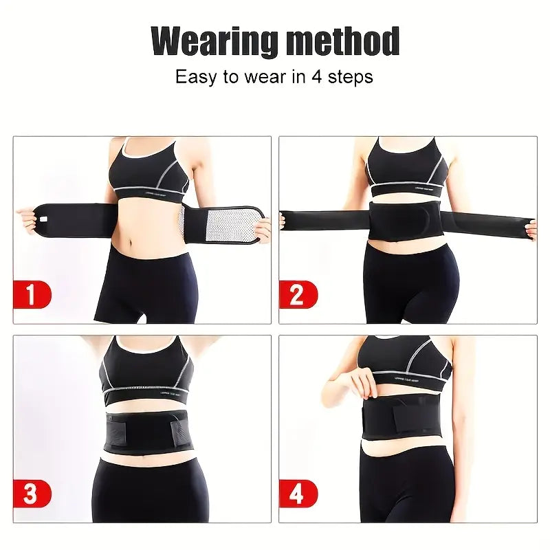 Ceinture chauffante pour douleur lombaire et dorsale