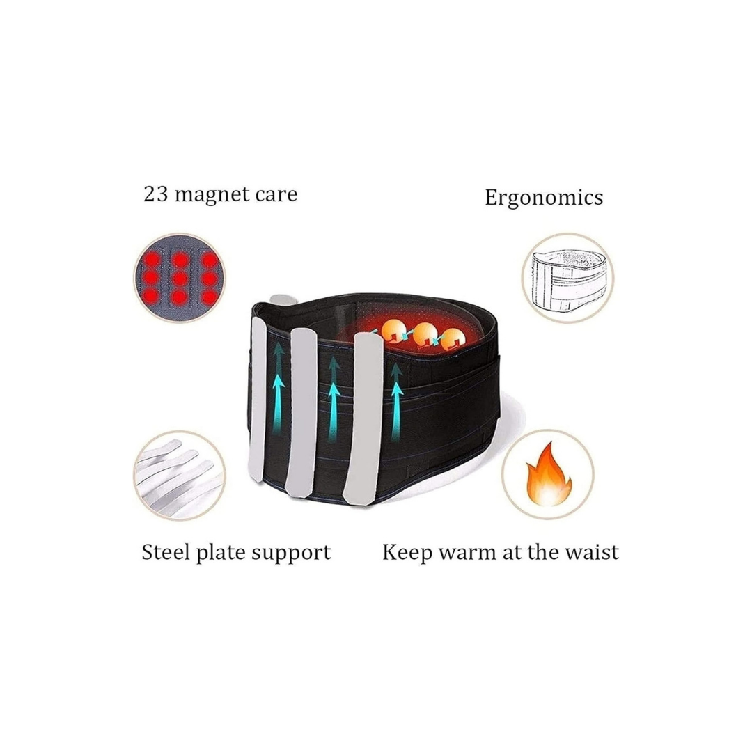 Ceinture chauffante pour douleur lombaire et dorsale